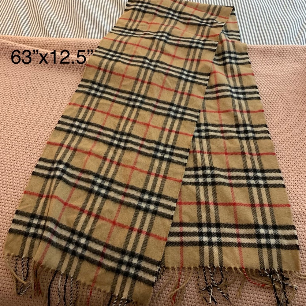 Burberry cashmere scarf